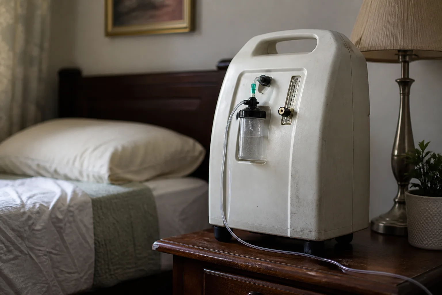 What are the complications of home oxygen?